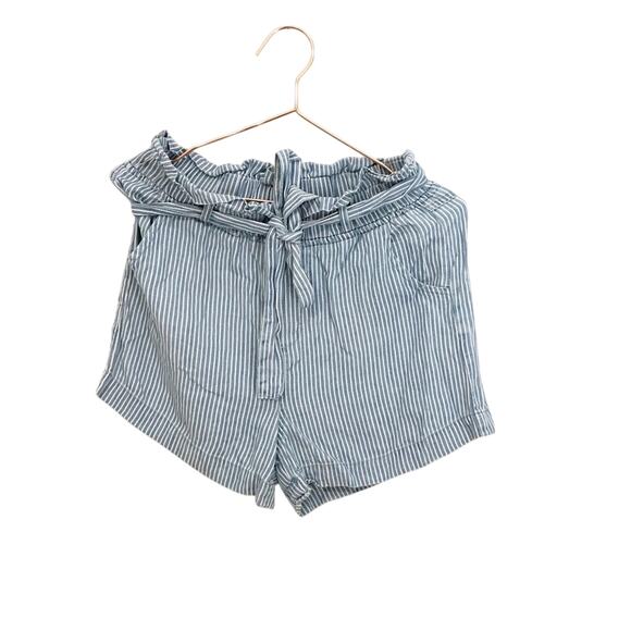 Thread & Supply Striped Belted Shorts - Size Small - Picture 1 of 7